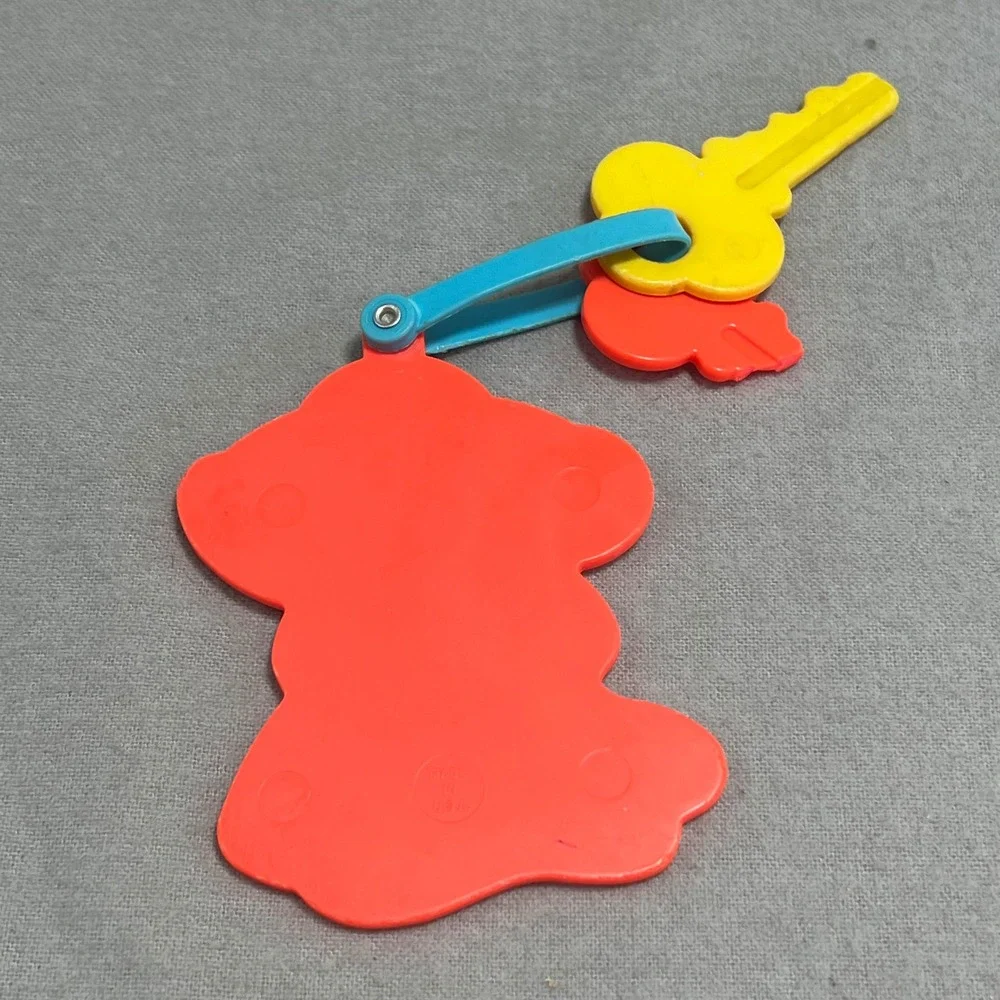 Fisher Price My Pretty Purse #128 Yellow Vintage 1982 Pretend Play Toy Retro